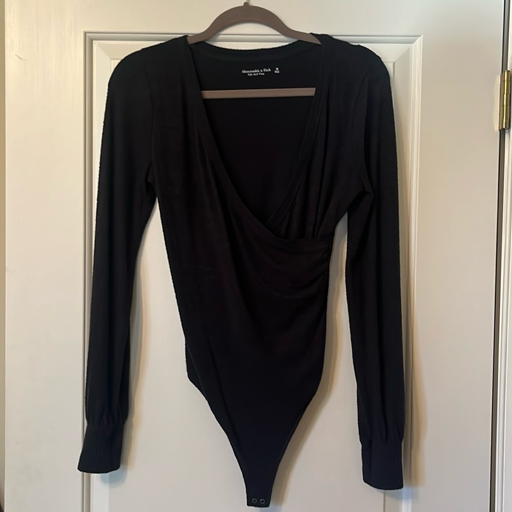Abercrombie and Fitch black bodysuit